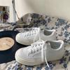 Thick-soled Little White Shoes Women's Height-increasing Dissolving Shoes New Retro Casual Board Shoes 616