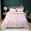 Small Fresh Floral Kit 3D Digital Printing Quilt Cover Bedding Flower Three-Piece Set