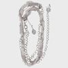 Braided Handmade Chain Belt (FL-732_Gray)