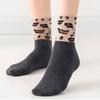 Novelties Funny Sock Cotton Boot Socks Fashion Ankle Socks Winter Warm Crew Socks Dress Socks for Women Girls Gifts