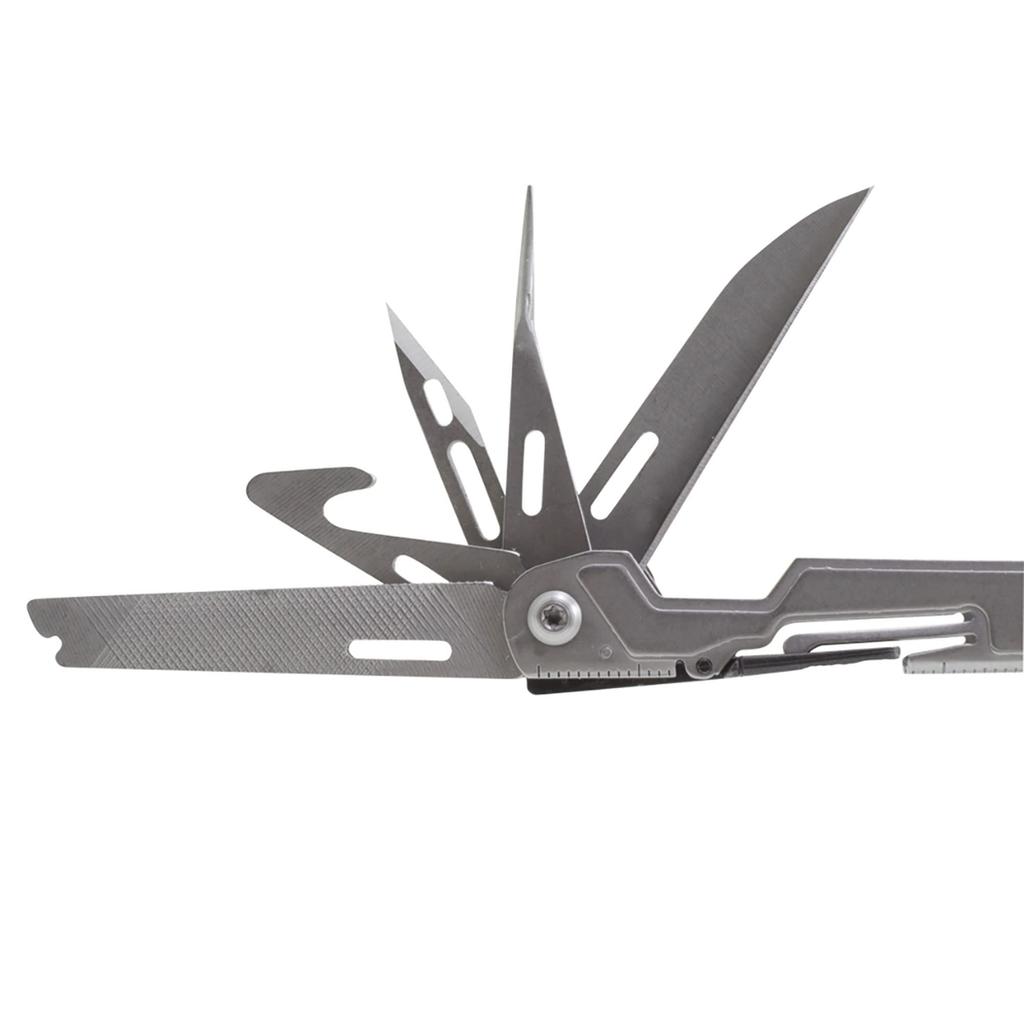 SOG Nose Pliers Pocket Knife EDC Tool Compact Survival Kit with Compound Leverage 18 Pocket Tool Features Multi-Tool - "Power Pin" PP1001-CP