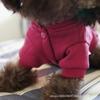 Roupas para cachorro outono e inverno novo VIP Bichon Frisé Não. 52 moletom tecido de pelúcia roupa teddy animal de estimação suprimentos para animais de estimação