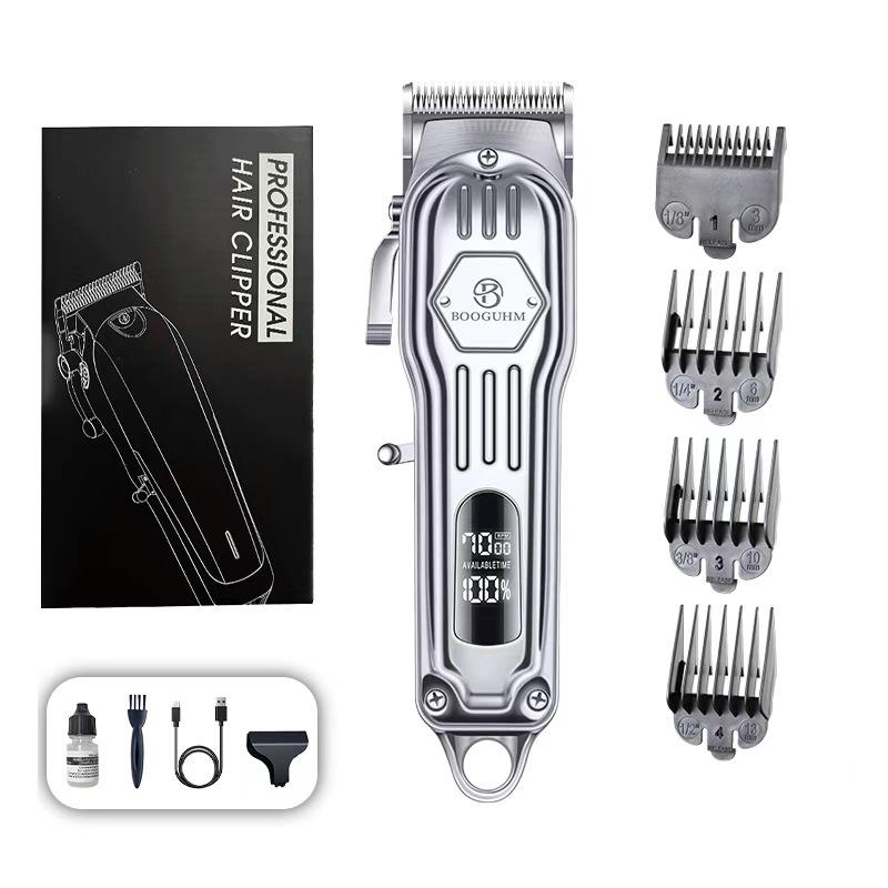 Профессиональный набор металлических машинок для стрижки волос: Аккумуляторные электрические машинки для стрижки волос и бритья