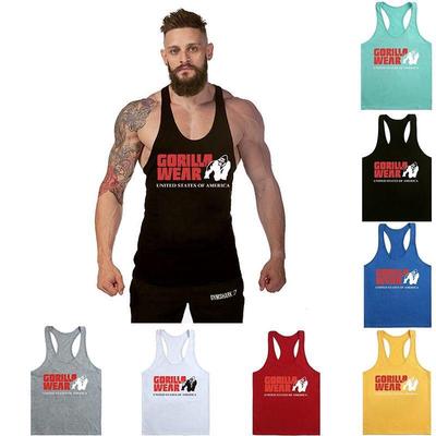 Gym Men/'s Muscle Sleeveless Mesh Tank Top Tee Shirt Bodybuilding Fitness Vest