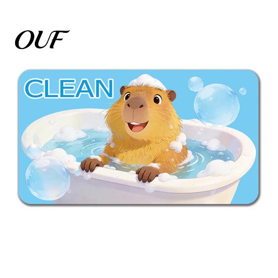 Double-sided Dishwasher Magnet Cartoon Animal Dirty Clean Magnet, Marker Magnetic Indicator, Dish Washing Machine Decoration Waterproof
