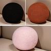 Leopard Pattern Plush Ball Toy Stuffed Colorful Soft Sleeping Companion Pillow Sofa Chair Bed Decor Plushie Cushion
