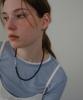 Reve Pebble Onyx Necklace