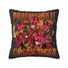Cartoon H-Hazbin Hotels Pillow Cover Square Pillow Case Cushion Cover Funny Custom Diy Pillowcases For Sofa Bedroom Home Decor