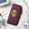 Gothic Skull Pattern Multi Slot Long Fashion Wallet Cool Durable Casual Daily Use Purse