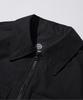 Kalapatthar Poly Cotton Zip Shirts Jacket - Black