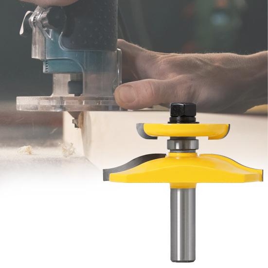 Woodworking Cutter Double Sided Wear-resistant Hard Alloy Raised Panel Router Bit for Door