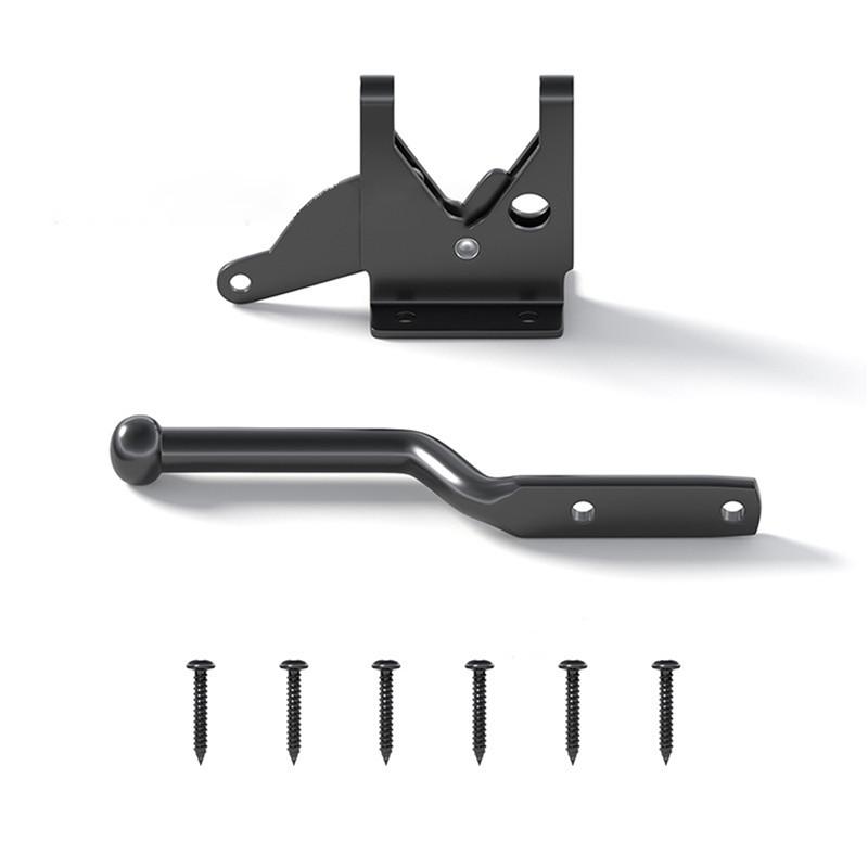 Zasuwa do drzwi przesuwnych Blokada Klamra Strażnik Zatrzask Metalowa Bezpieczna Ochrona Akcesorium do drzwi stodoły Domu Szałasu Garażu Łatwy w montażu