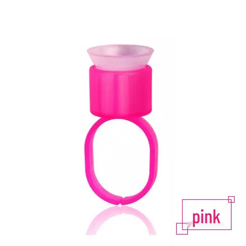 Color Embroidery Sponge Ring Cup for Lotion and Finger Support
