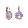 Livonen One-Touch Crystal Earrings for Women