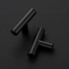 Cabinet Knobs Kitchen Cabinet Knobs Black Cabinet Pulls for Kitchen Cabinet Drawer Stainless Steel Dresser Knobs 20 Pack