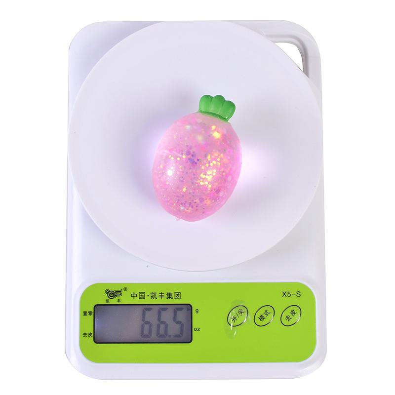 Cute Aurora Malt Carrot Pinch Stress Ball Anti Stress Adult Stress Relief Sensory Antistress Toy Kawaii Kids Birthday Gift