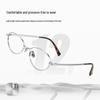 Old Money Retro Cat Eye Titanium Glasses for Women - Square/Round Face Myopia Frames (Style 30920)