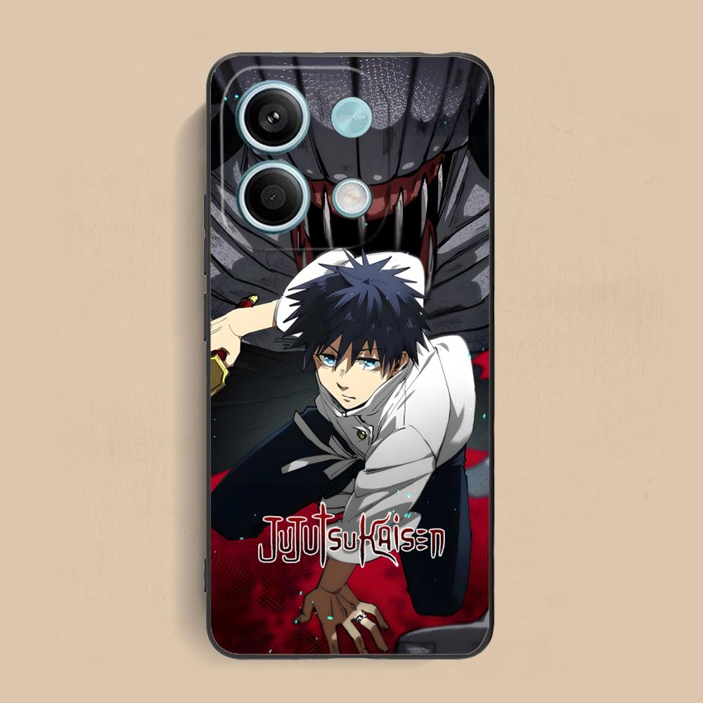 Jujutsu Kaisen Yuta Okkotsu Phone Case for Xiaomi Redmi 15 14 13 12 A5 3 2 1 C Plus 4G 5G Colorful Printing Cover Luxury Pretty