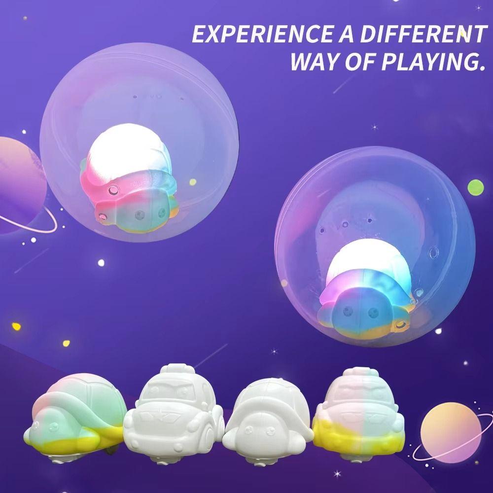 Cartoon Lighting Bubble Ball Kawaii Toddler Night Light Funny Luminous Jumping Ball  Bedroom