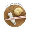 Decore Corporation Cat Chopstick Rest, Stretch Size: Approx. W2.2 D6 H2.8 BBJ-90583