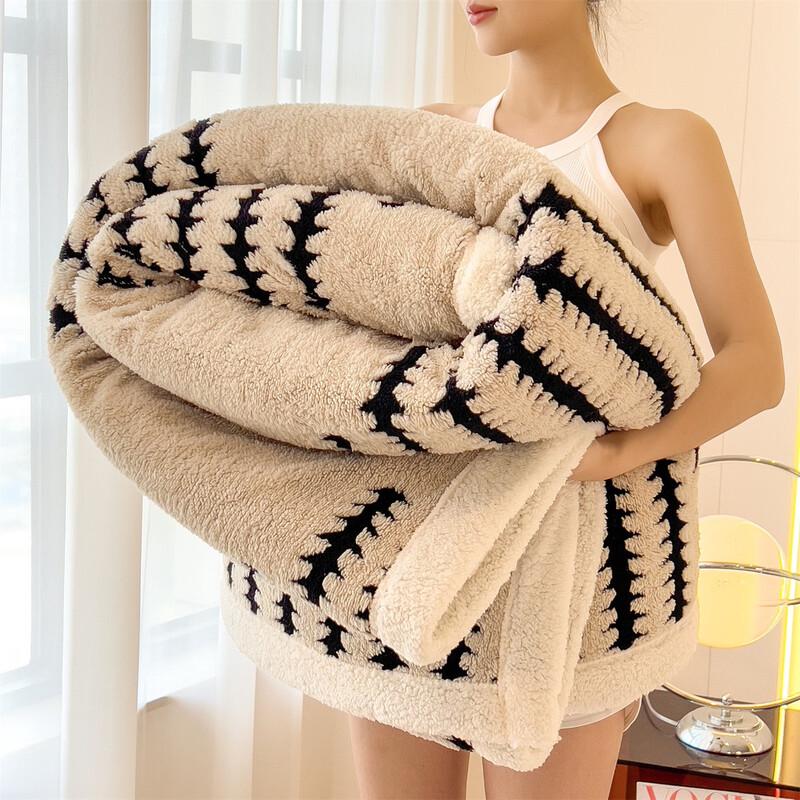 

LISM Plush Warm Double-Layer Cationic Blanket