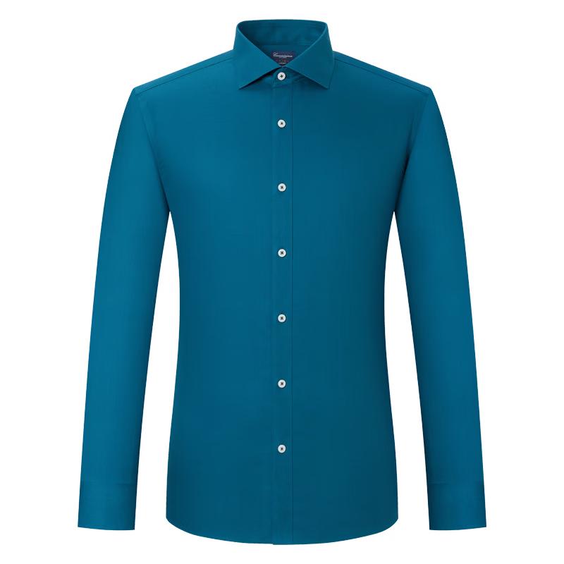 

CAMICISSIMA Men s Slim Fit Wrinkle-Free Long Sleeve Shirt 38