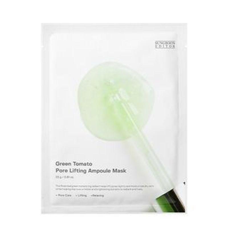 SUNGBOON EDITOR - Green Tomato Pore Lifting Ampoule Mask 23g x 1 sheet 23g x 1 sheet