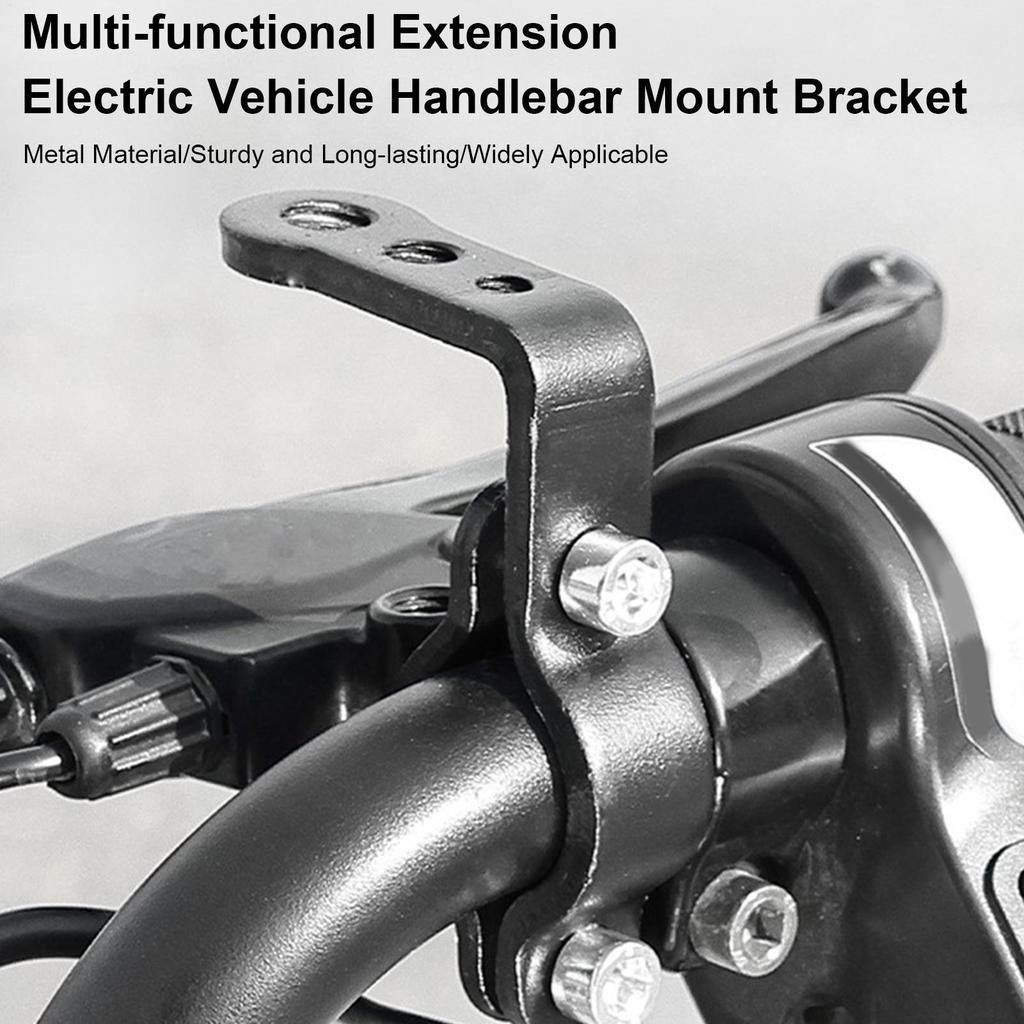 Motorcycle Mirror Mount Motorcycle Handlebar Extension Accessories Motorbike Spotlight Bracket For Headlight Phone Navigation
