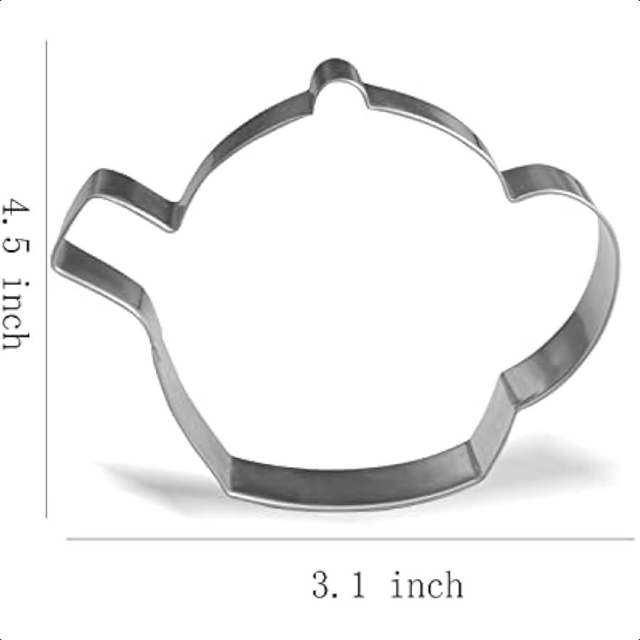 

Набор формочек для печенья «Чай» 2 штуки 4,5 Чайник 4 Чашка из нержавеющей стали United States