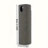 2 In 1 Microfiber Cleaning Spray Bottle with Cloth Set Portable Screen Cleaner for Phone Tablet Glasses Electronics