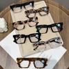 Retro Personalized HD Square Frame Women's Reading Glasses Ultra Light Neutral High Quality Spring Leg Anti Blue Light Glasses