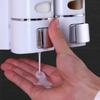 Hand Press Soap Dispenser for Dish Liquid Lotion Shower Gel Shampoo Chamber