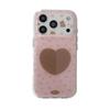 3D Bear & Floral Phone Case for iPhone 17/16 Pro Max/15/14 - Girlish Heart Design