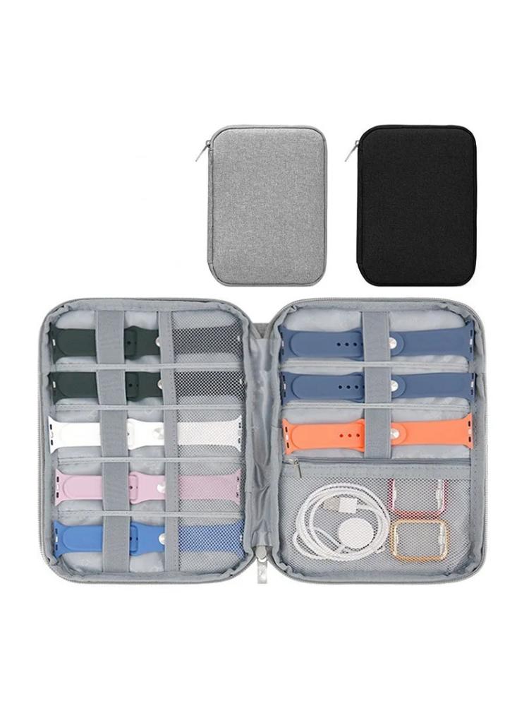 Watchband Bag For Apple Watch Strap Box Case Travel Smart Watch Wriststrap Storage Bag Box Watches /jewelry Organizer Holder