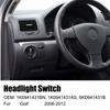 Headlight Switches 1K0941431AS 5KD941431B for Golf 5 6 Headlamp Control Switches Automotive Accessories Easy Installation