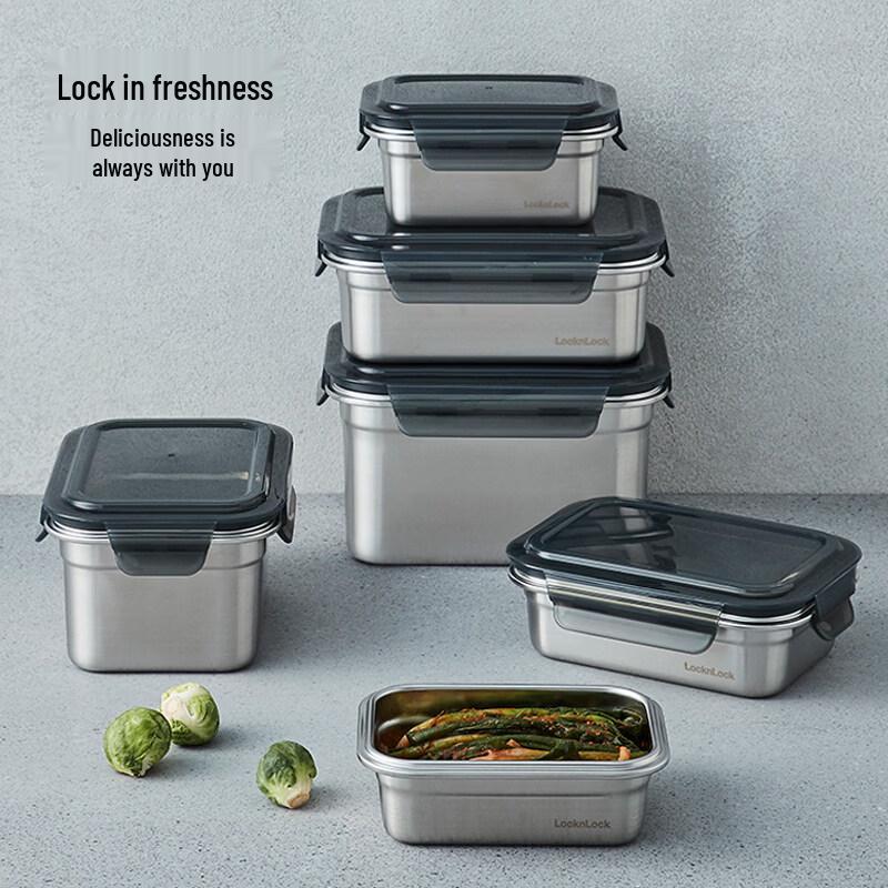 ZISIZ Resin Food Storage Container