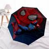 1pc SpiderMan Custom Name Automatic Folding Umbrella, Durable Plastic & Iron, Lightweight for Outdoor Daily Use  S1230035