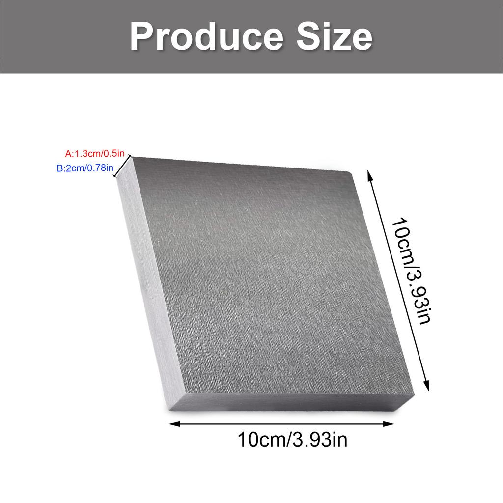 Solid Steel Anvil Block 4x4Inch Heat Treated Steel Anvil Block Scratch Resistant for Jewelry Crafting and Repair