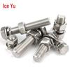 304 Stainless Steel DIN933 Hex Bolt 4-Piece Combination Set