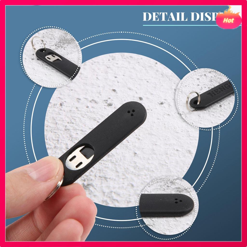 6Pcs SIM Card Removal Tool-Sim Card Tray Pin Eject Removal Tool Needle Opener Ejector,With Removable Key Chain