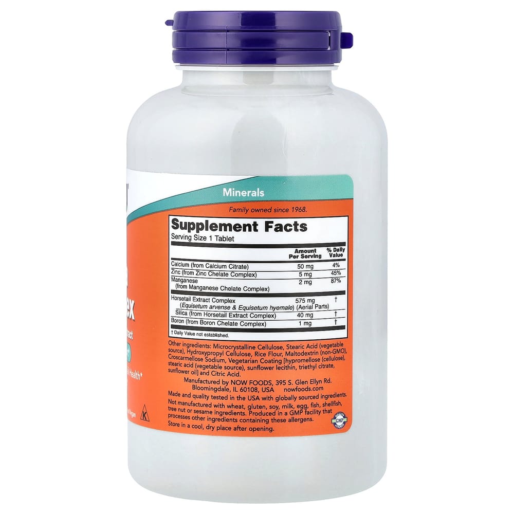iHerb Now Foods Silica Complex, 180 Tablets