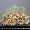 Wedding Aisle Blue Artificial Flower Row Decoration