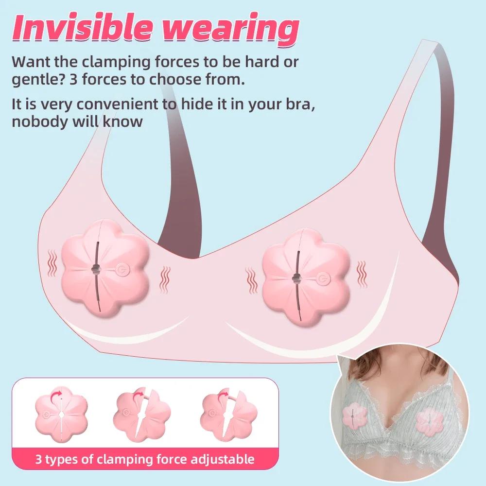 2025 Neues Sexspielzeug BDSM Drahtlose Fernbedienung Nippelsauger Vibrator für Frauen Masturbation Sexmaschine Juguetes Sexuales