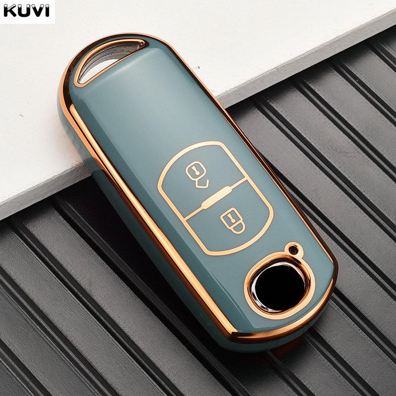 Tpu Car Key Case Fashion Key Fob Cover Protector For Mazda 2 3 5 6 Bl Bm Gj Atenza/Axela/Demio Cx-3 Cx3 Cx-5 Cx5 Cx7 Cx-9 Cx8