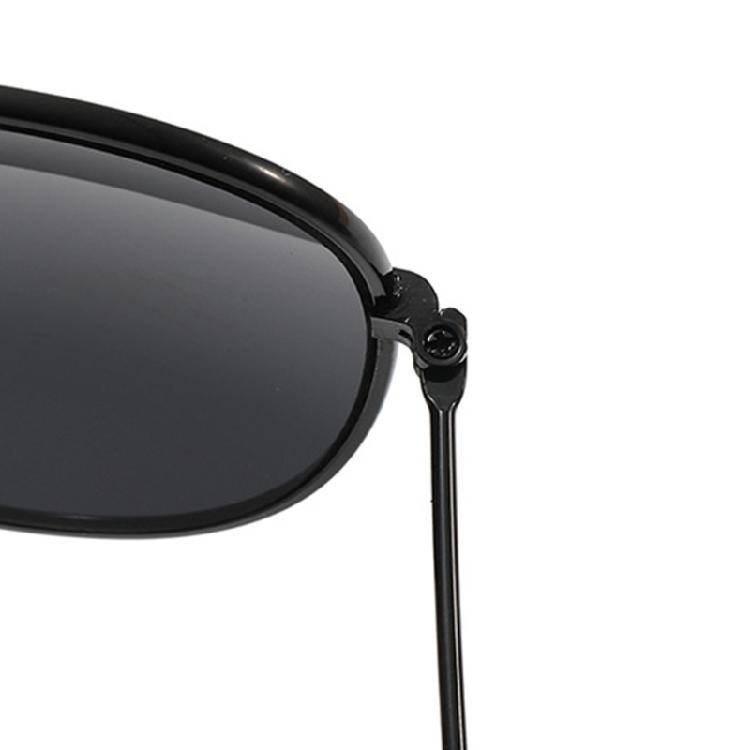 Elegant Metal Frame Pilot Sun Glasses Shatterproof PC Lens UV400 Sunproof Glasses For Women Men Driving And Cycling