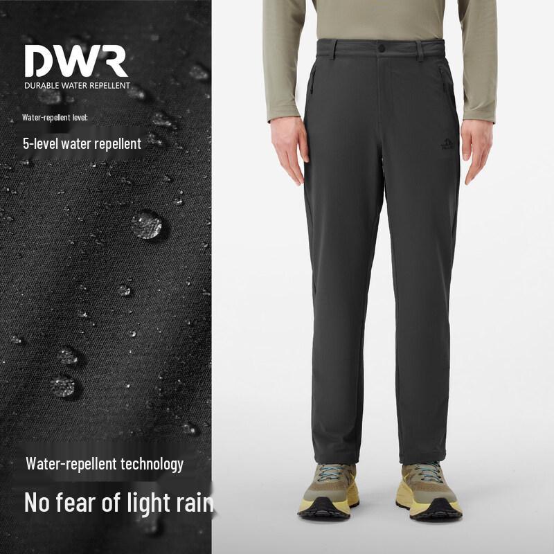 PELLIOT Men's Outdoor Windproof Softshell Long Pants