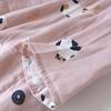 Japanese Style Summer Cotton Kimono Robes for Couples: Lightweight Gauze Nightgowns for Men and Women