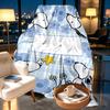 Snoopy Print Blanket - Soft & Comfortable, for Bedroom, Travel, Sofa, Home Decoration - Birthday Christmas Gift for Friend