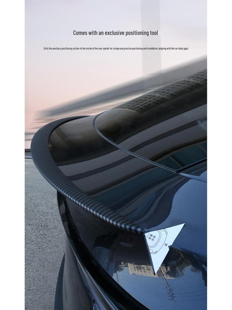 Tesla Model Y Rear Spoiler: Sporty Style Exterior Accessory