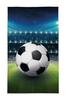 Towel 30x50 for Kindergarten, Football Pitch, 100% Cotton
